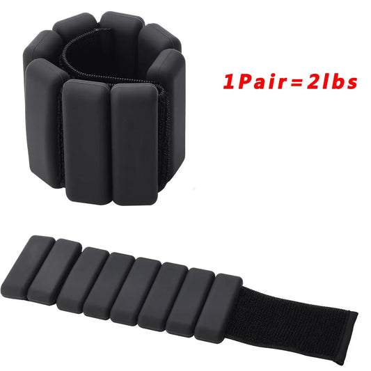 Adjustable Silicone Wrist & Ankle Weights