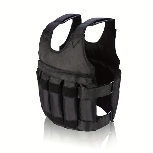 Adjustable 50kg Weighted Vest for Fitness Training(Weights not included)