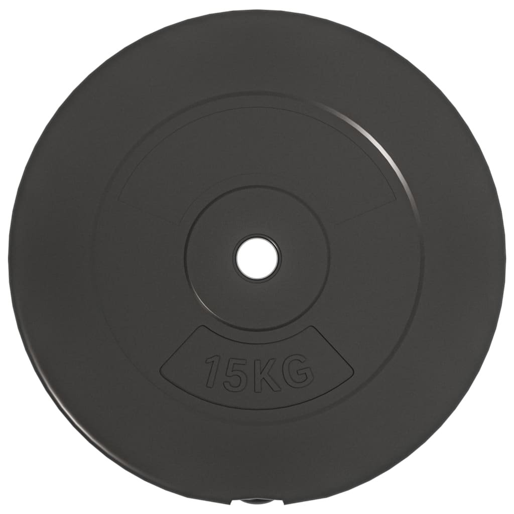 NNEVL Weight Plates 2 pcs 30 kg Cement