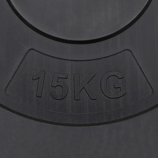 NNEVL Weight Plates 2 pcs 30 kg Cement