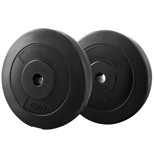 NNEDSZ Weight Plates Standard 2X 10kg Barbell Plate Weight Lifting