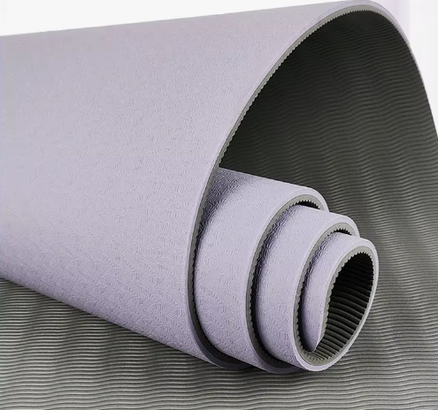 Yoga Mat Non-Slip Two-Color with Strap