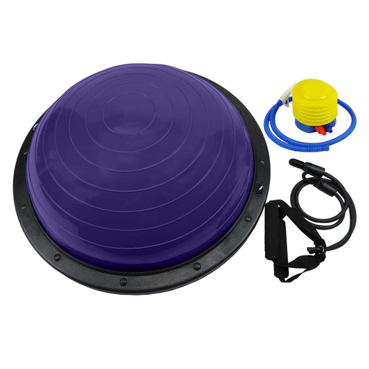 NNEDSZ Fitness Yoga Ball Home Gym Workout Balance Trainer Purple