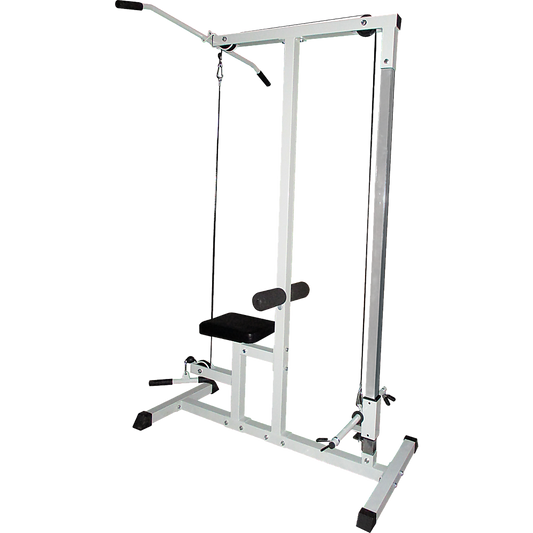 NNEDSZ Home Fitness Multi Gym Lat Pull Down Workout Machine Bench Exercise