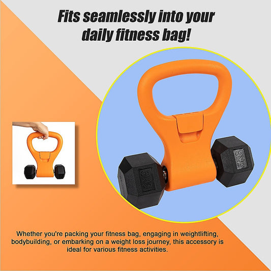NNEDSZ Kettlebell Weight Grip Workout Gym Dumbells Clamp