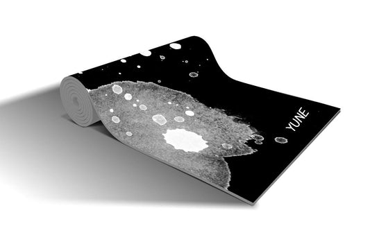 Yoga Mat | 6mm Thick | Black | Non-Slip | Eco Friendly | Yune Yoga | Black3