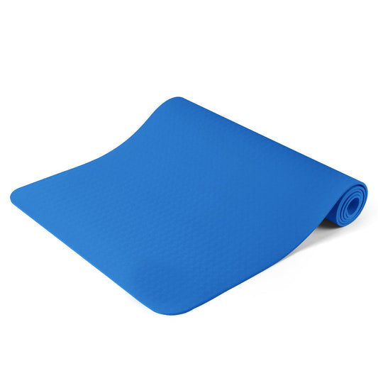 Yoga mat, with gift bag, 3 colors - blue