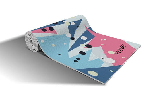 Yoga Mat | 6mm Thick | Multicolor | Non-Slip | Eco Friendly | Yune Yoga | Diorite
