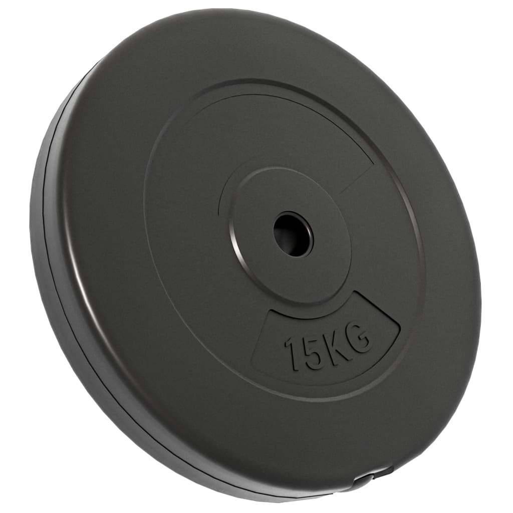 NNEVL Weight Plates 2 pcs 30 kg Cement