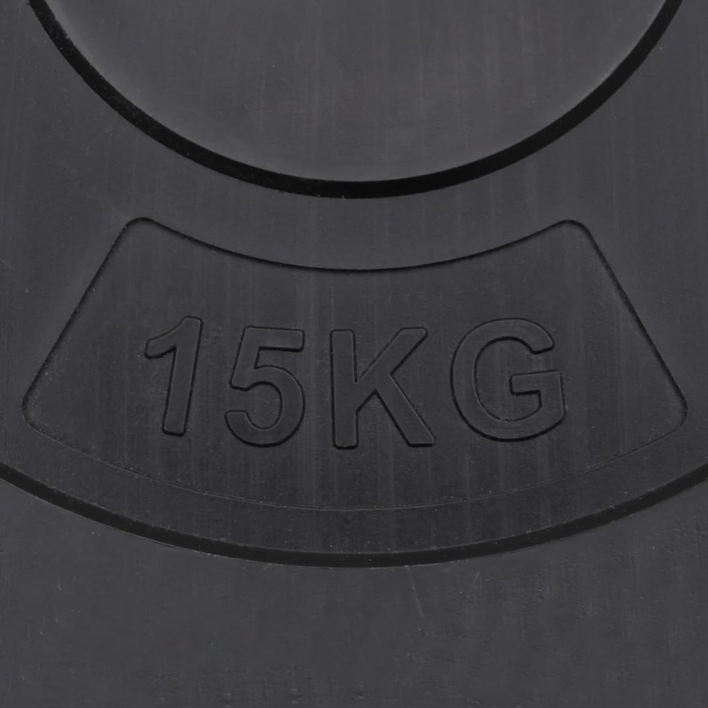 NNEVL Weight Plates 2 pcs 30 kg Cement