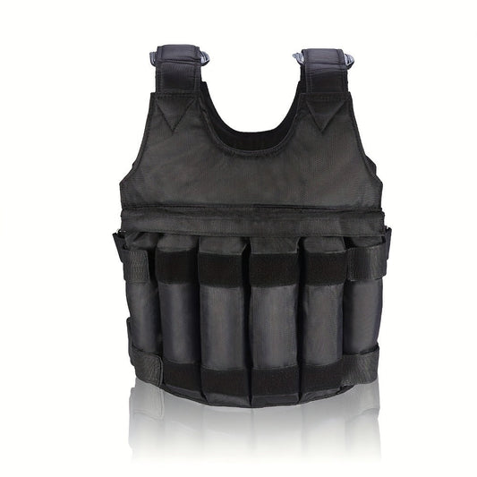 Adjustable 50kg Weighted Vest for Fitness Training(Weights not included)