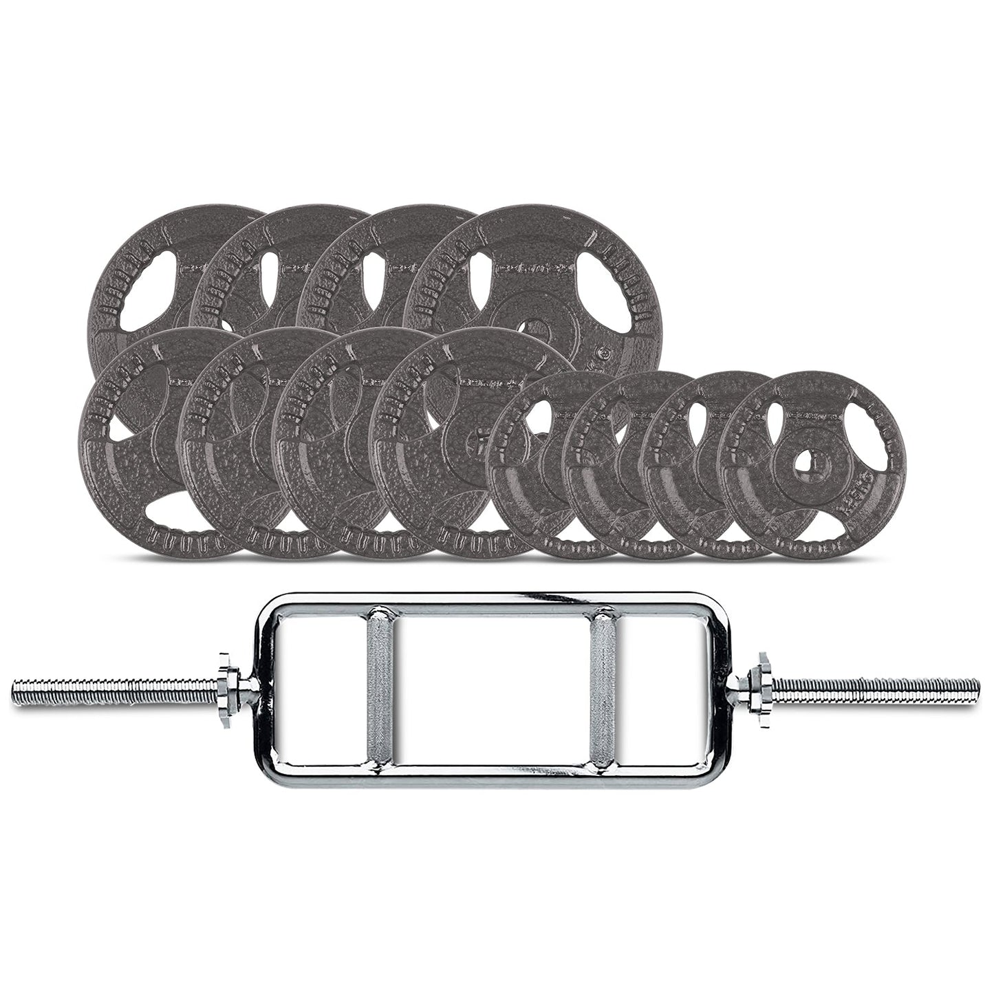 NNEDSZ 40kg Tri Bar Standard Weight Set 25mm