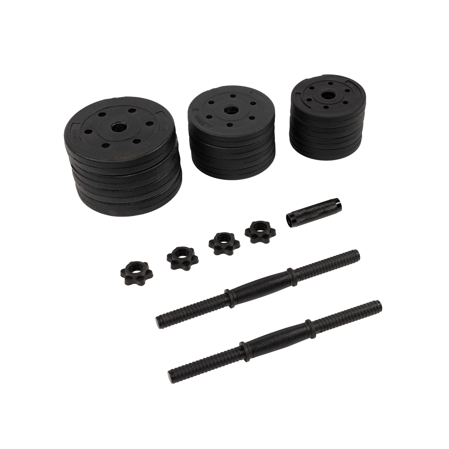 NNEDSZ 20kg Dumbbell Set Home Gym Fitness Exercise Weights Bar Plate