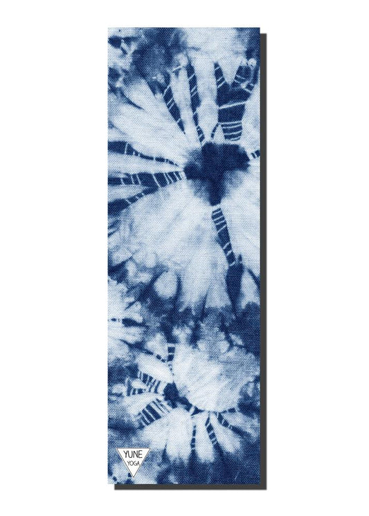 Blue Ataraxy Yoga Mat – 6mm Eco-Friendly, Non-Slip & Cushioned | Yune Yoga