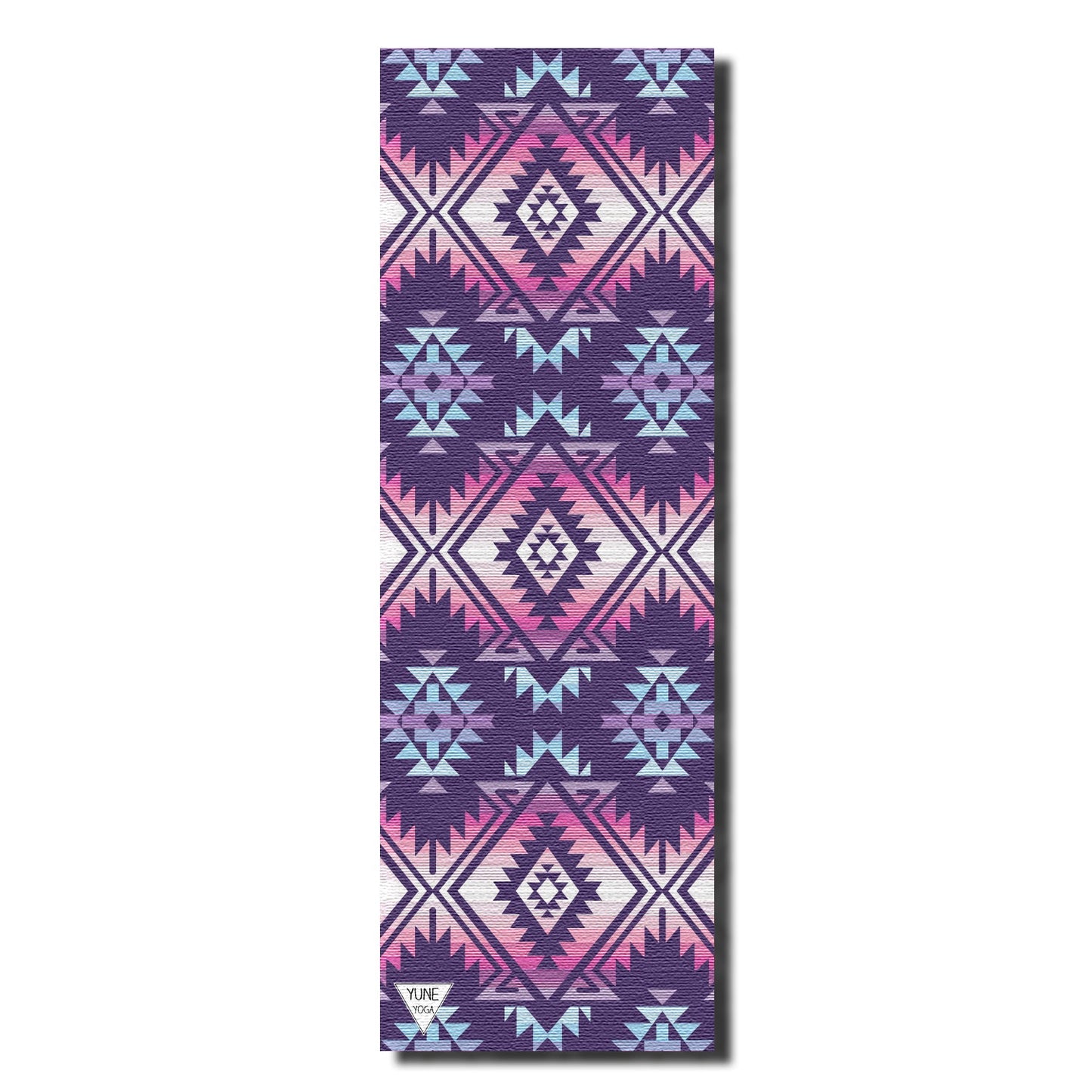 Jerome Midnight Yoga Mat – 6 mm Extra Thick, Double-Sided Non-Slip, Eco-Friendly PER with Deep Purple Midnight Design | Yune Yoga