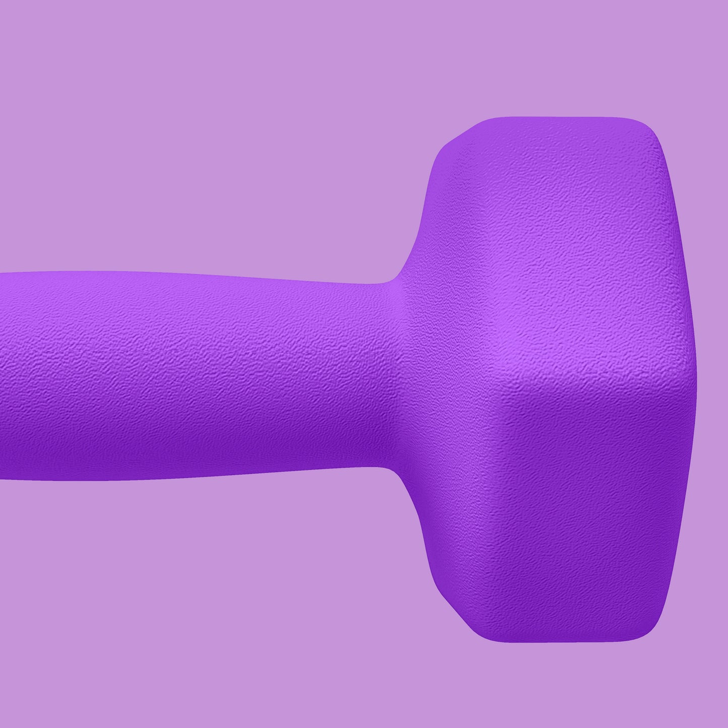 2 x 4kg Hexagonal Dumbbells Weights Set with Non-Slip Grip for Home Gym Workout in Purple by SPORTNOW
